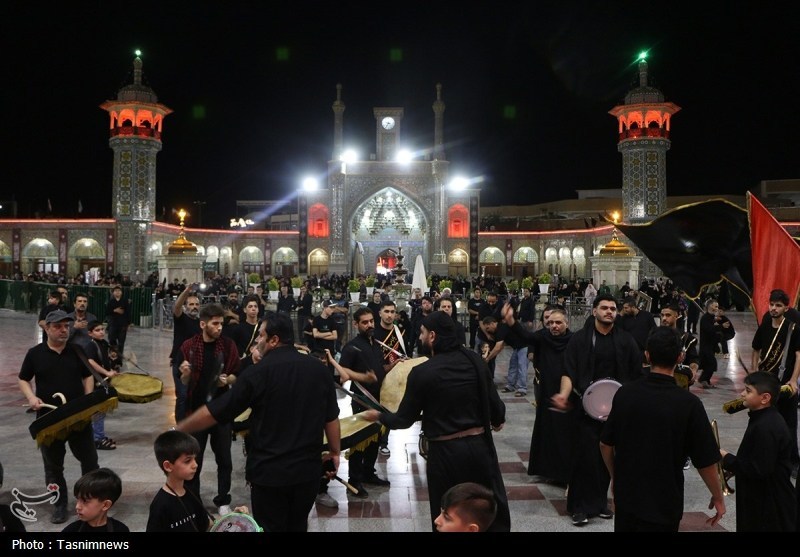 حسینیه تسنیم , حضرت معصومه (س) , ماه محرم , اخبار قم , 