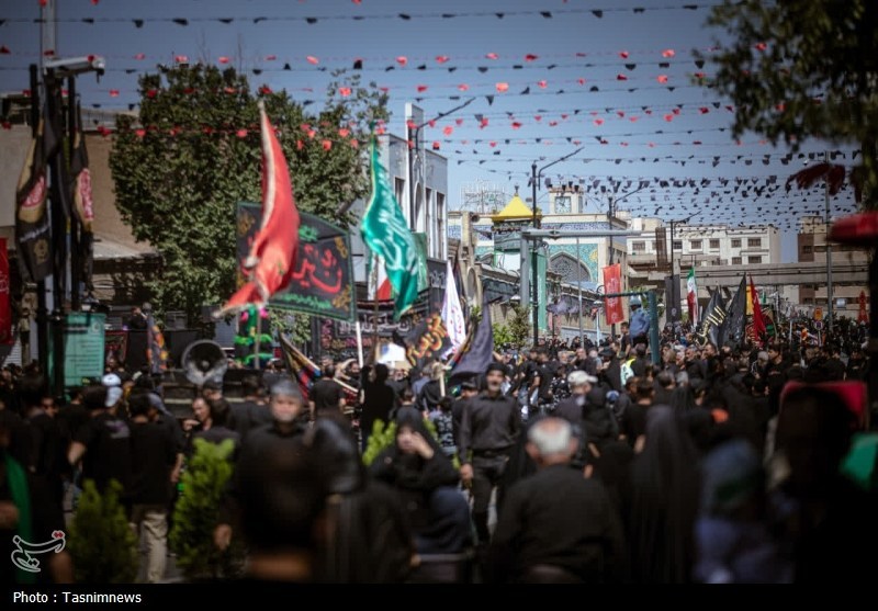 ماه محرم , حسینیه تسنیم , عاشورا , اخبار قم , 
