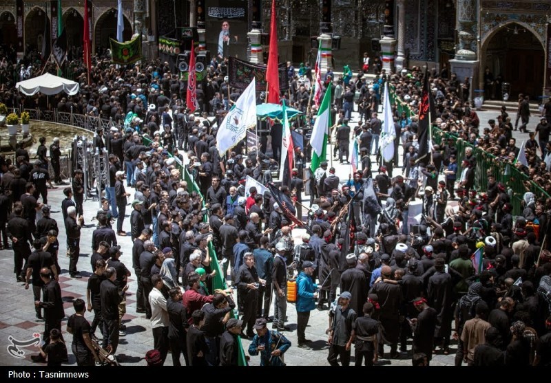 ماه محرم , حسینیه تسنیم , عاشورا , اخبار قم , 