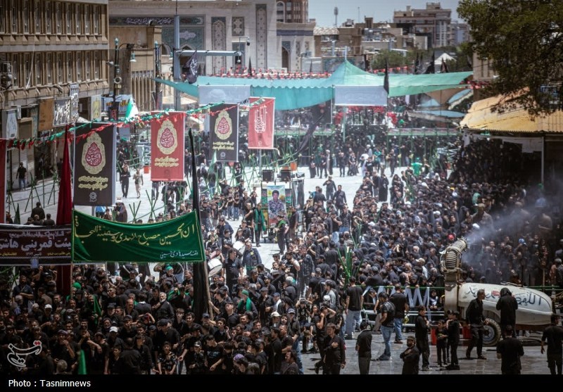 ماه محرم , حسینیه تسنیم , عاشورا , اخبار قم , 