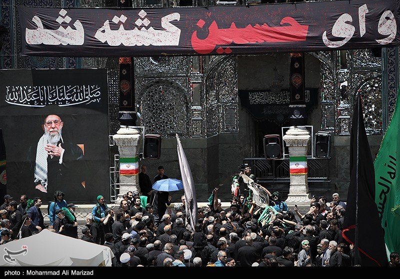 ماه محرم , حسینیه تسنیم , عاشورا , اخبار قم , 