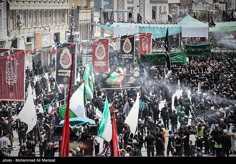 ماه محرم , حسینیه تسنیم , عاشورا , اخبار قم , 