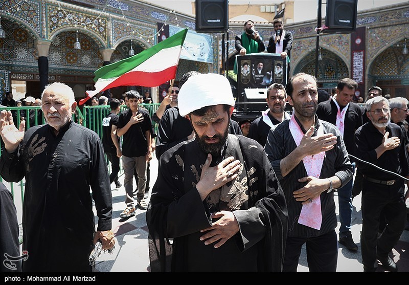 ماه محرم , حسینیه تسنیم , عاشورا , اخبار قم , 