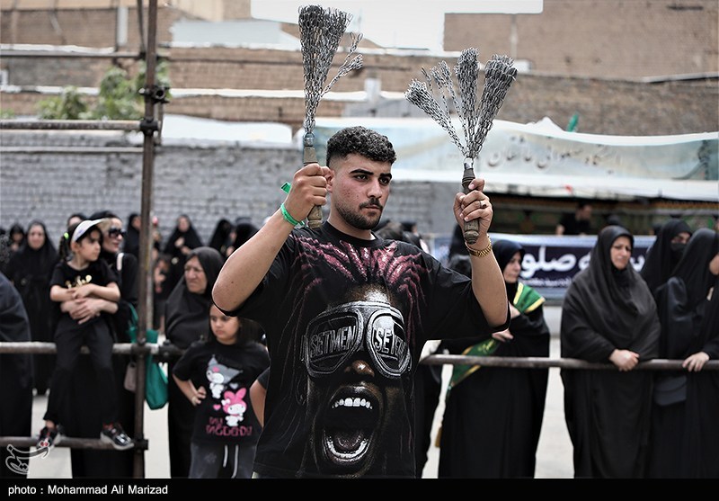 ماه محرم , حسینیه تسنیم , عاشورا , اخبار قم , 