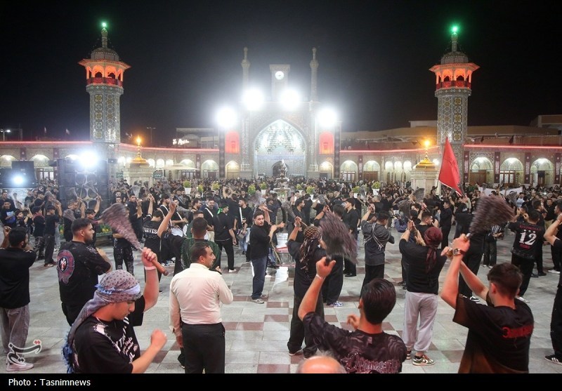 حسینیه تسنیم , ماه محرم , مسجد جمکران , حضرت معصومه (س) , 