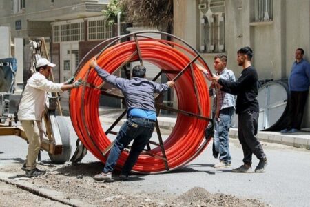 پیشروی طرح فیبرنوری در ایلام؛ 417 کیلومتر مجوز صادر شد