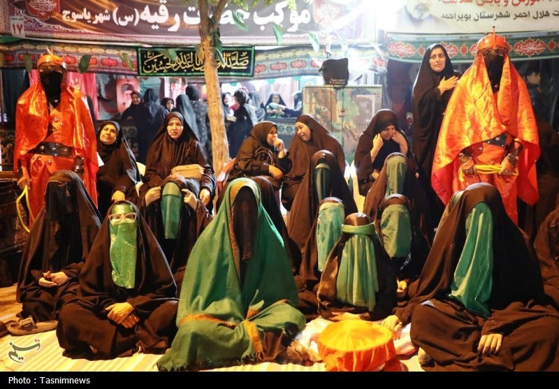 اخبار یاسوج , ماه محرم , حسینیه تسنیم , 