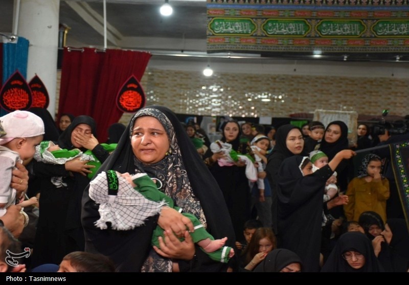 اخبار یاسوج , حسینیه تسنیم , شیرخوارگان حسینی , 