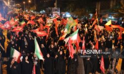 شب 170ایستادگی مردم یاسوج؛اعلام انزجار ازجنایات آمریکا واسرائیل+تصاویر