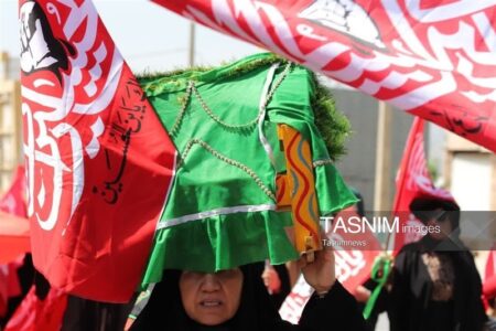 پیاده‌روی جاماندگان اربعین در یاسوج؛ شکوه دلدادگی+تصاویر